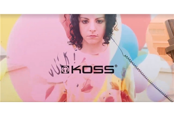 Giorgia Angiuli sceglie KOSS cuffie